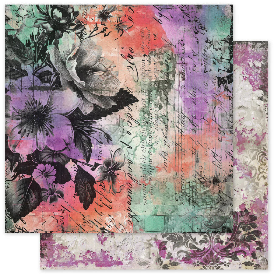 Portraits In Bloom - Basic A - 12x12 Pattern Paper