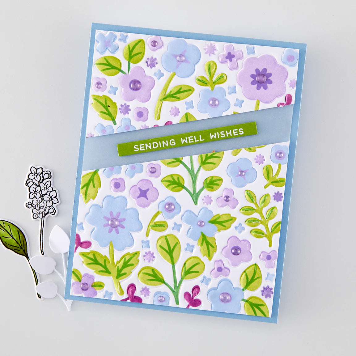 Meadow Blooms - Die & Stencil