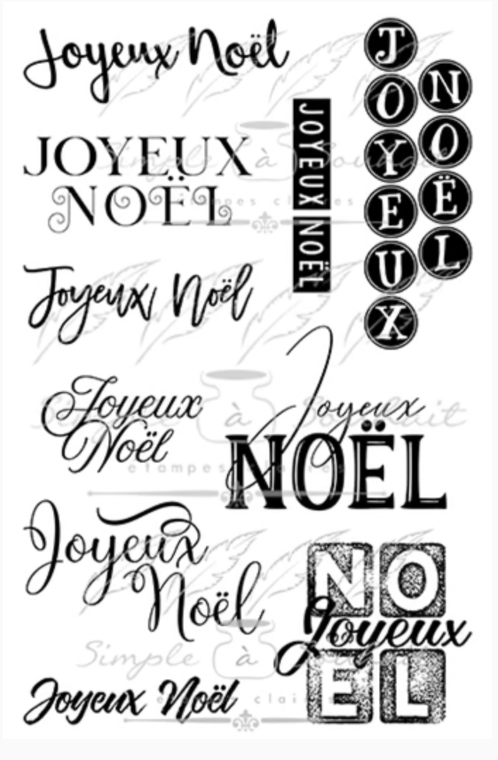 Joyeux Nöel - Étampes Divers