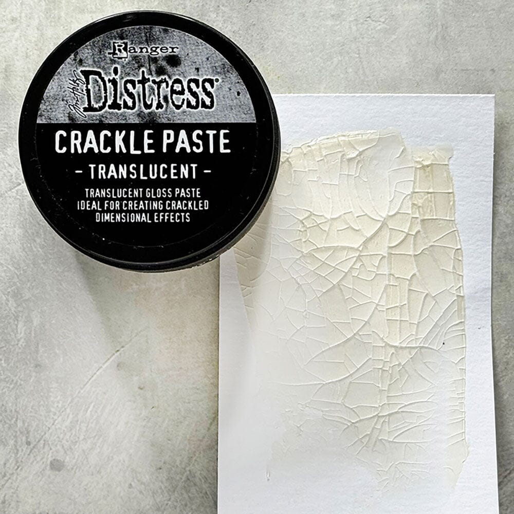 Distress Crackle Paste - Translucent*