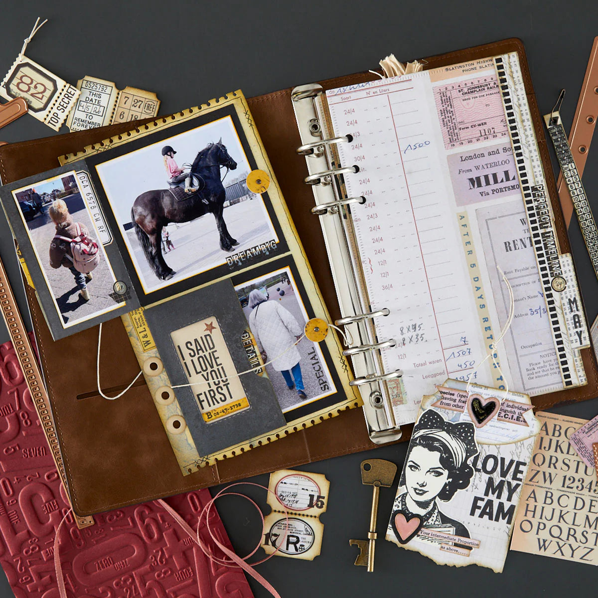 ING Words - Stamp & Die by Esther Glas