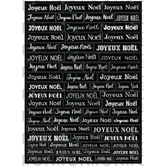 Joyeux Nöel - Collants Noir