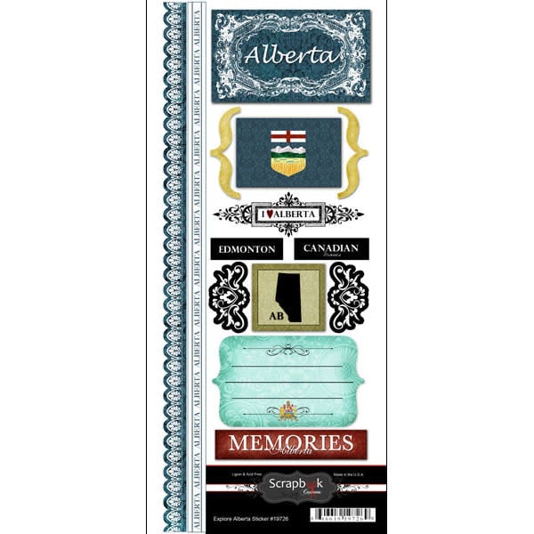 Alberta Explore - 6x12 Stickers
