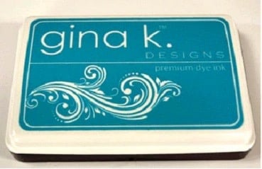 Gina K Ink Pad - Blue Lagoon