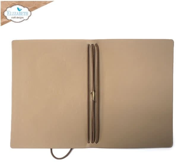 Stonewashed Brown Passport - Art Journal size (4.9” x 3.5” / 124mm x 89mm)