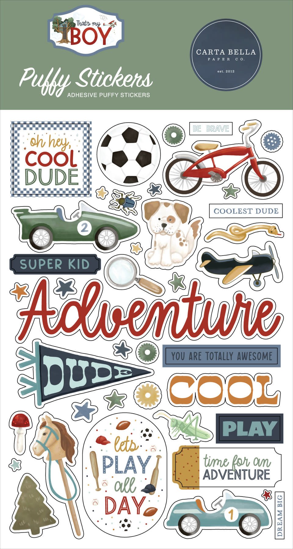 That's My Boy - Puffy Stickers*