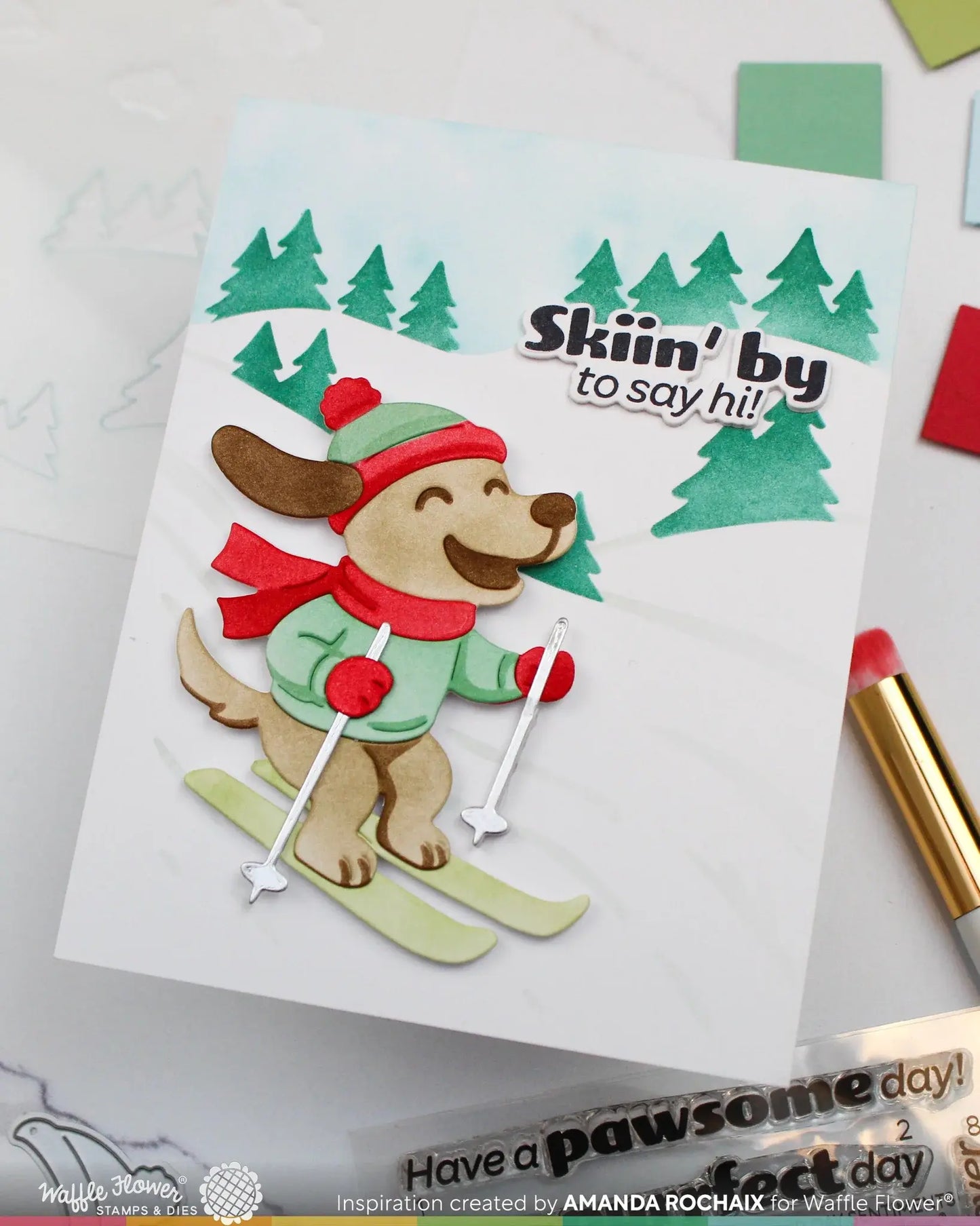 Cool Pup - Dies and Stencil