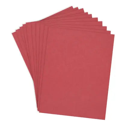 ColorWheel Cardstock Pack 8.5" x 11" - Wild Berry - 10 Sheets