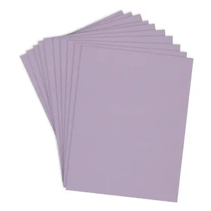 ColorWheel Cardstock Pack 8.5" x 11" - Lavender - 10 Sheets
