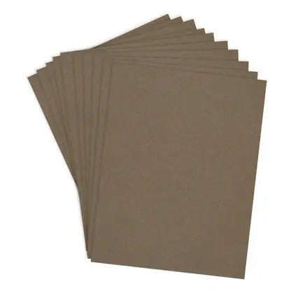 ColorWheel Cardstock Pack 8.5" x 11" - Acorn - 10 Sheets
