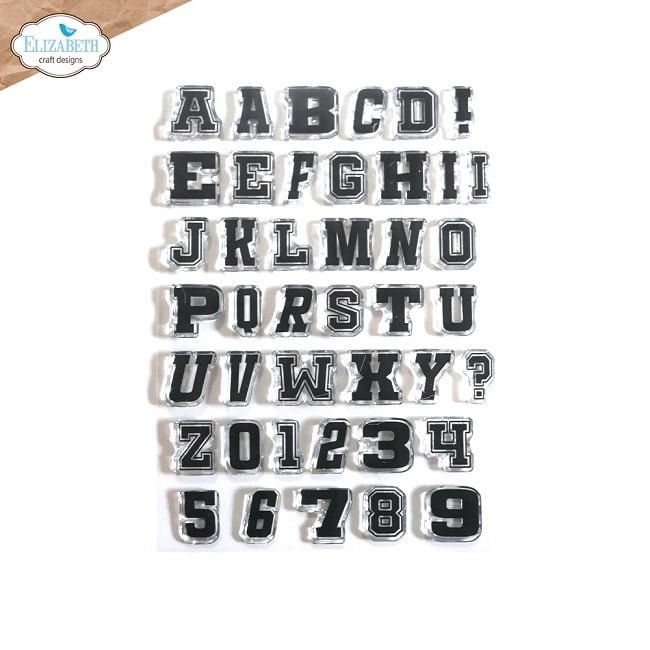 Remember Moments: Wonky Letters - Stamps