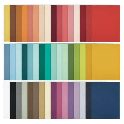 ColorWheel Cardstock Pack 8.5" x 11" - The Full 48