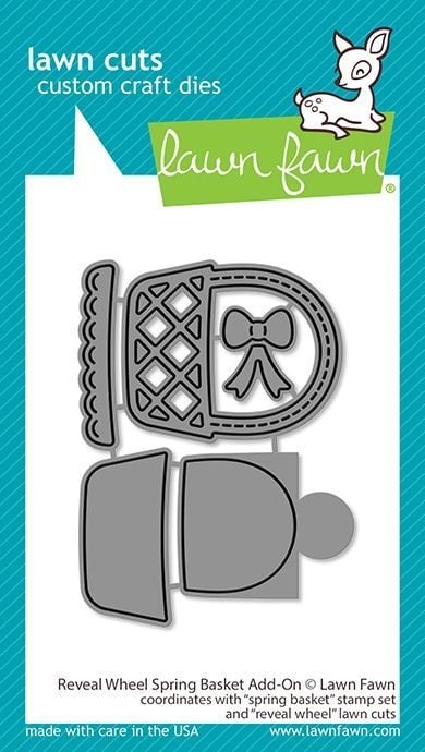 Reveal A Wheel - Spring Basket Add On - Dies*