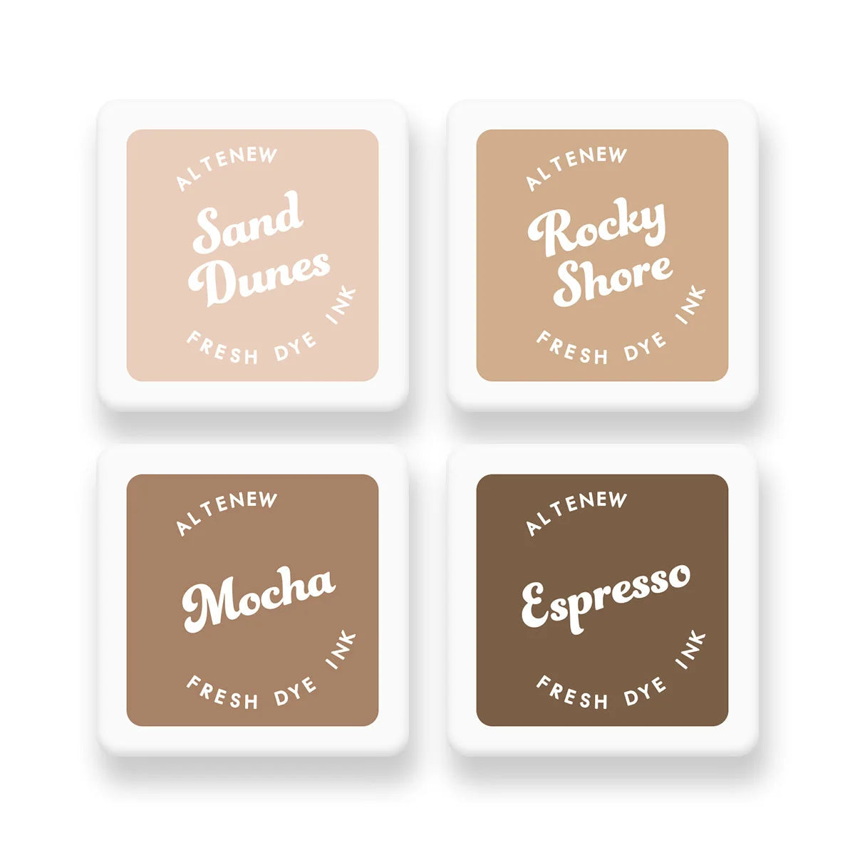 Coffee Break - Fresh Dye Ink Mini Cube Set