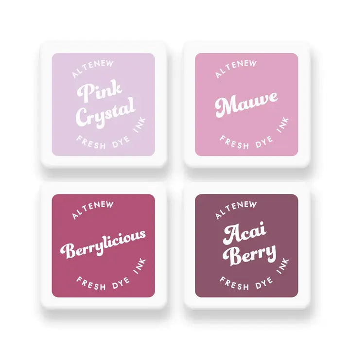 Dried Petals - Fresh Dye Ink Mini Cube Set