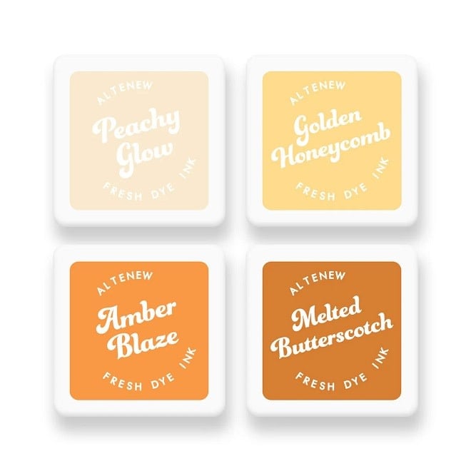 Sun-kissed Delights - Fresh Dye Ink Mini Cube Set
