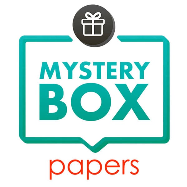 Mystery Box - Papers (4 packages of approx 10 sheets)