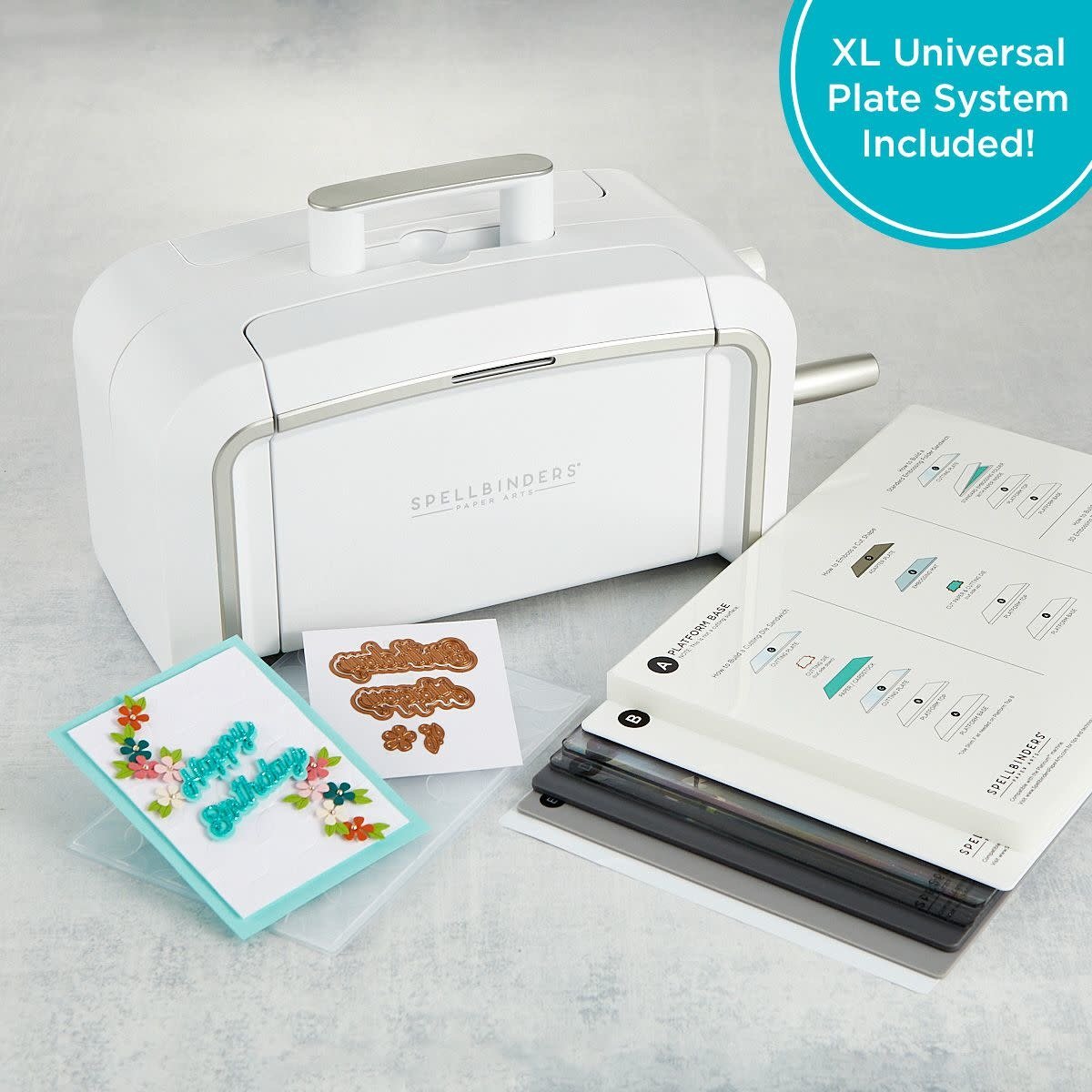 Platinum Machine with Universal Plate System