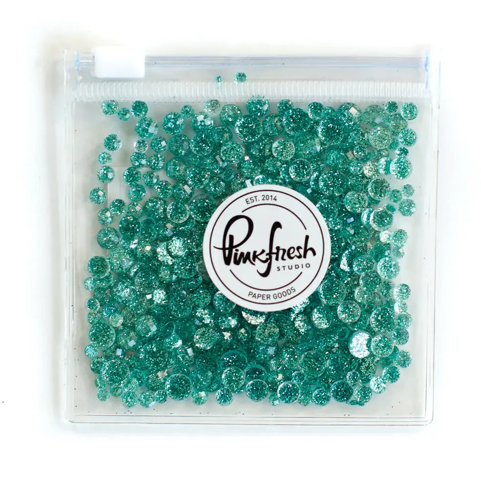 Glitter Drops - Aqua
