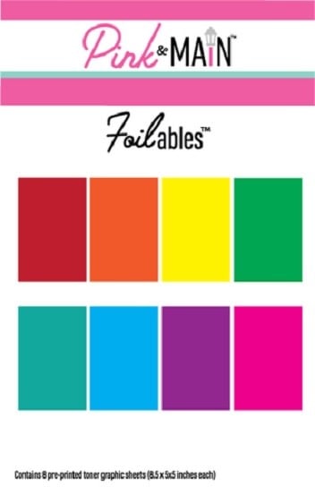 Rainbow Toner Sheets 5.5X8.5