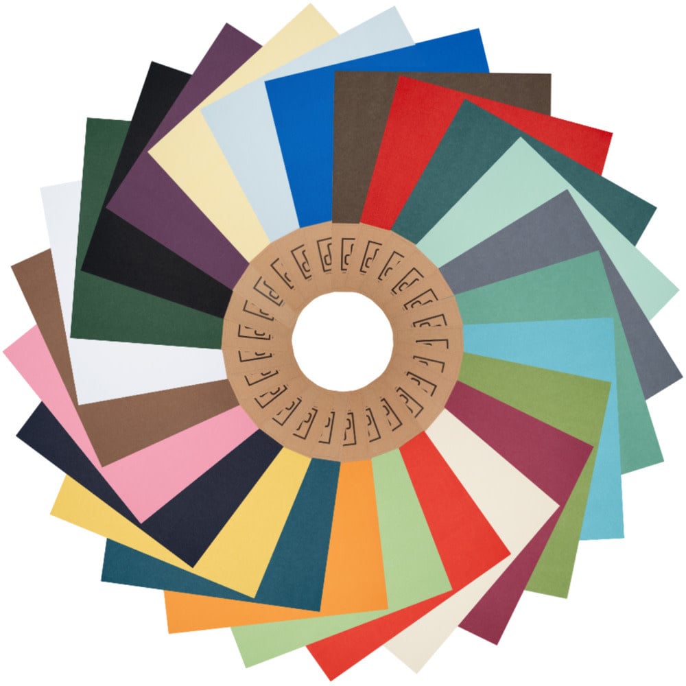 12x12 Whole Spectrum - Canvas Textured Cardstock (25 sheets)