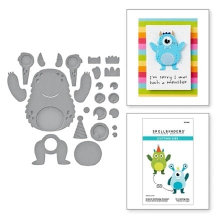 The Monster Birthday Collection - Dancin' Birthday Monster - Dies
