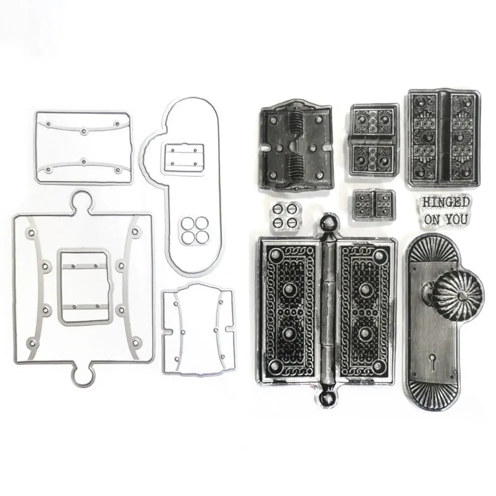 Hinged - Stamps and Dies
