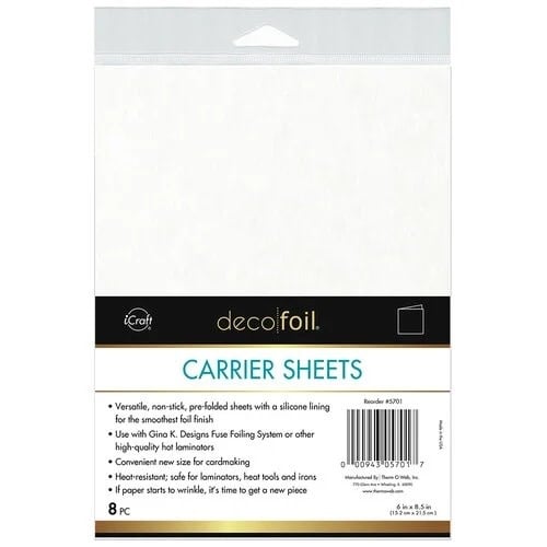 Carrier Sheets