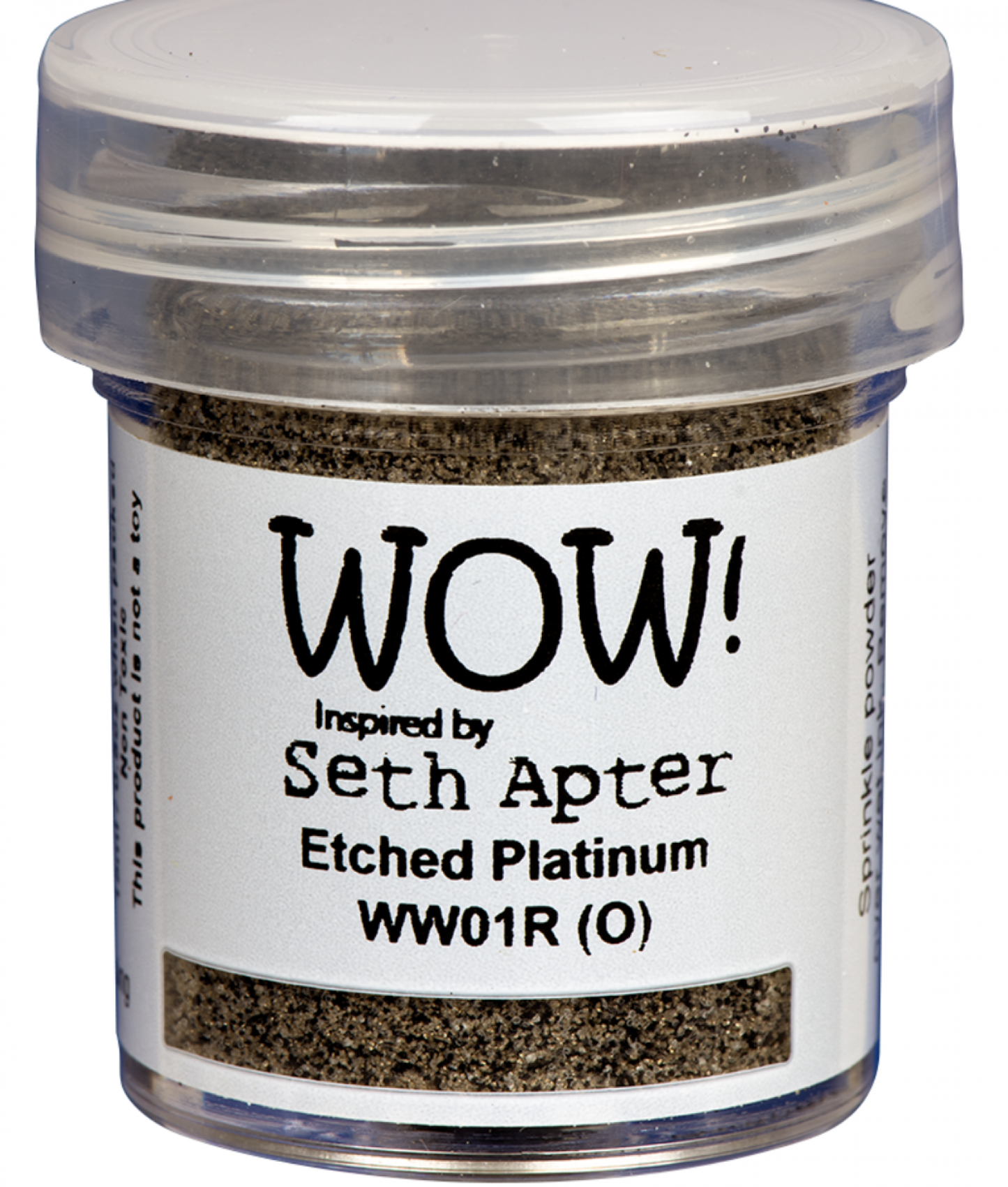 WOW! Etched Platinum by Seth Apter