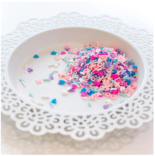 Hugs & Kisses - Clay Confetti