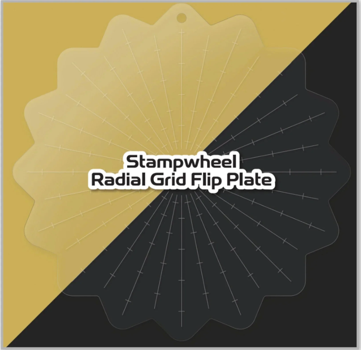 Altenew Stampwheel Radial Grid Flip Plate