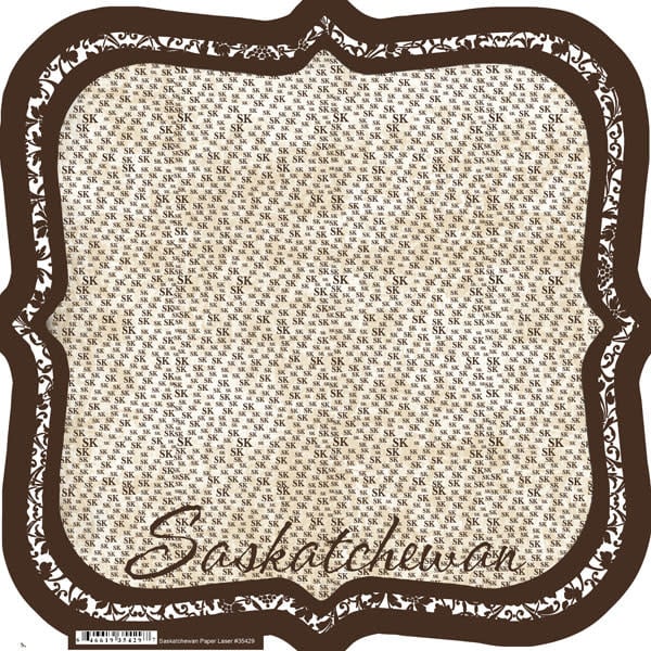 Saskatchewan - Pattern Paper