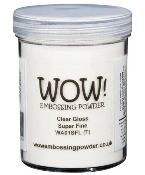 WOW! Embossing Powder - Clear Gloss Super Fine - 160ml