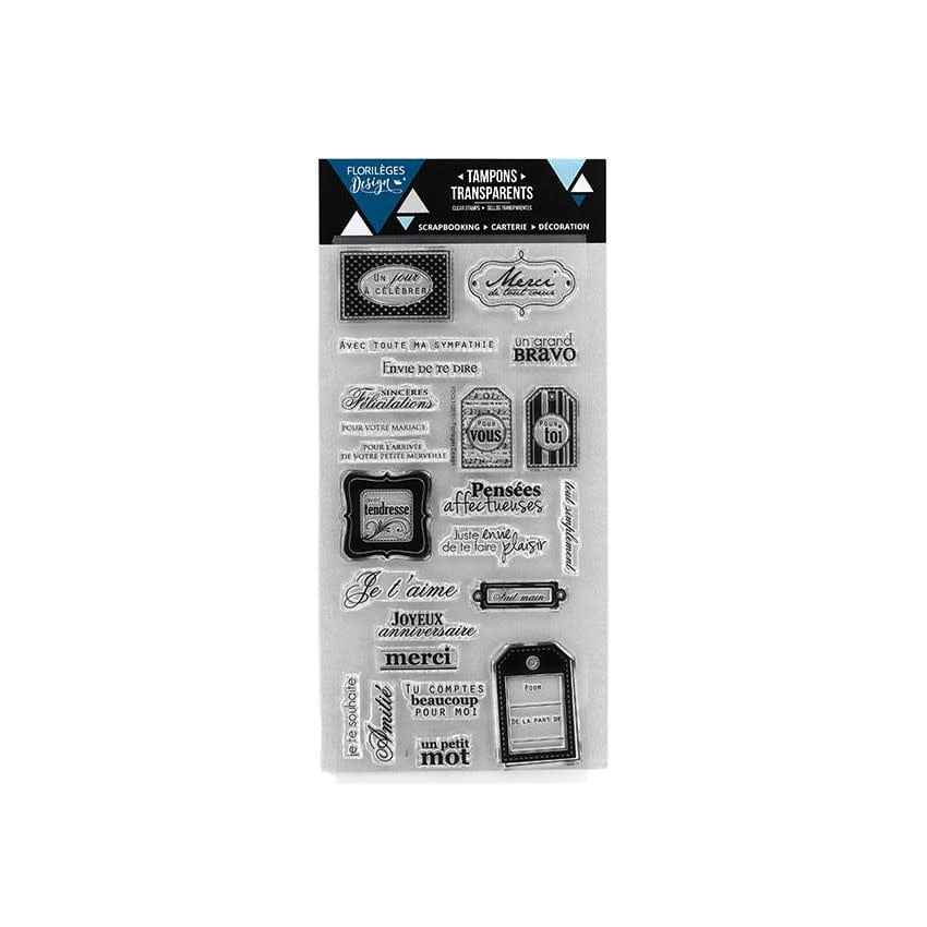 Stamps/Tampons Clear SOUHAITS