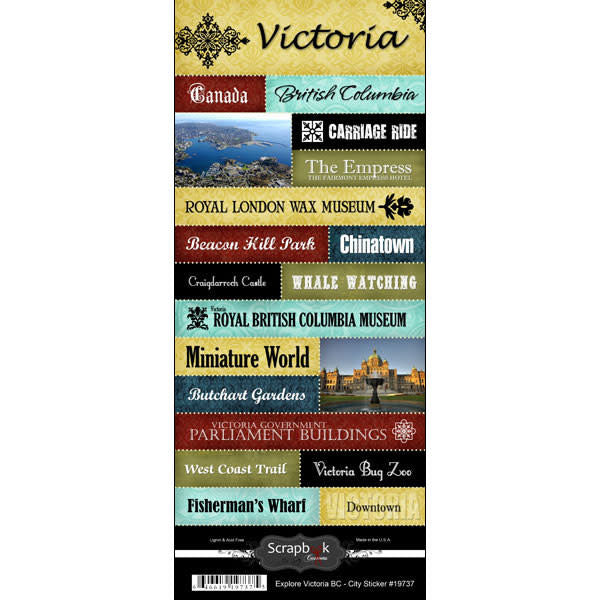 Victoria Explore - Stickers