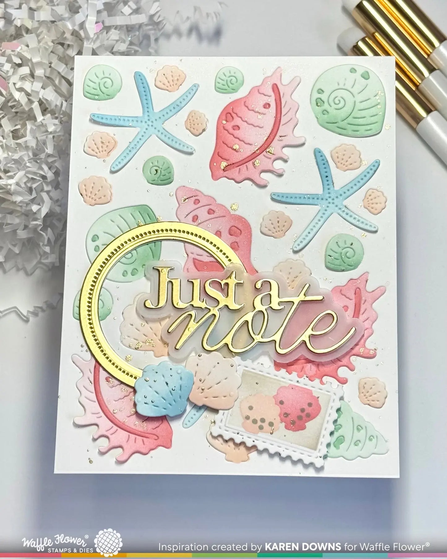 Seashell Coloring - Stencils