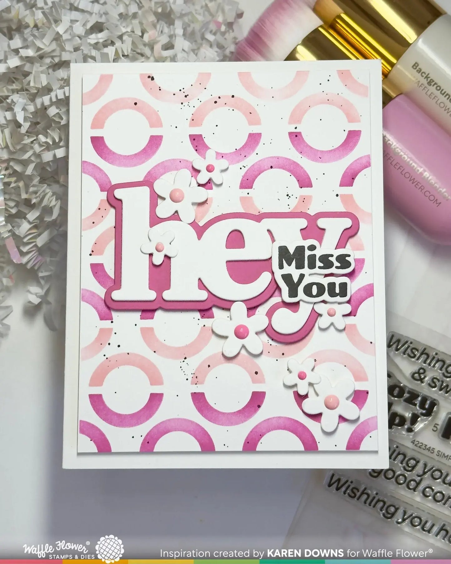 Happy Circles - Stencil