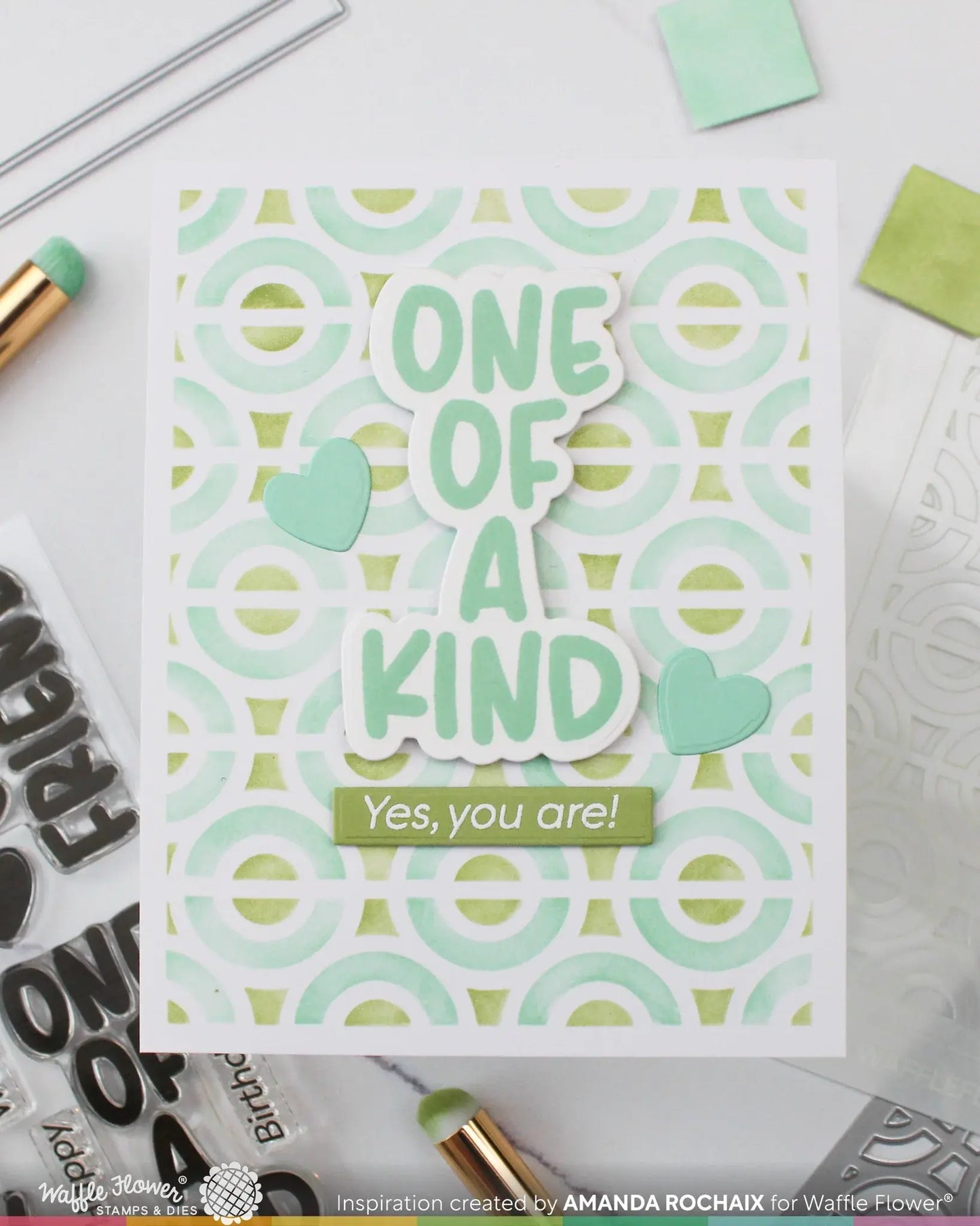 Old Friend - Sentiments Stamps and Dies