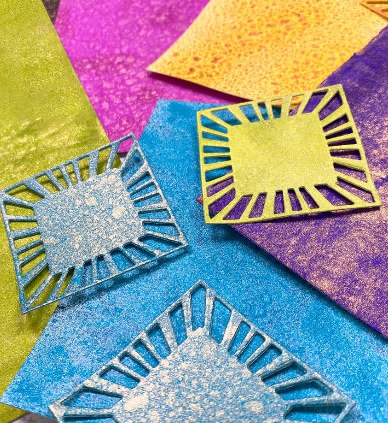 Two Tone Metallic Spray - Bright Yellow & Copper*
