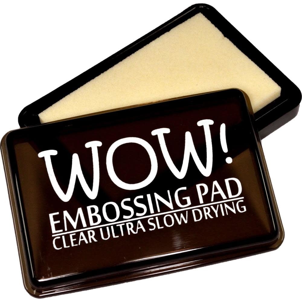 WOW! Embossing Pad - Slow Dry Ink - Clear