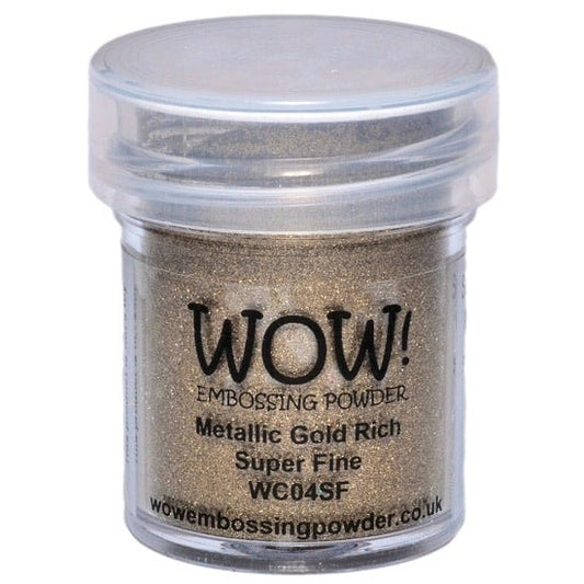 WOW! Embossing Powder - Metallic Gold Rich Super Fine