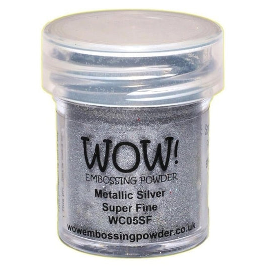 WOW! Embossing Powder - Metallic Silver Super Fine