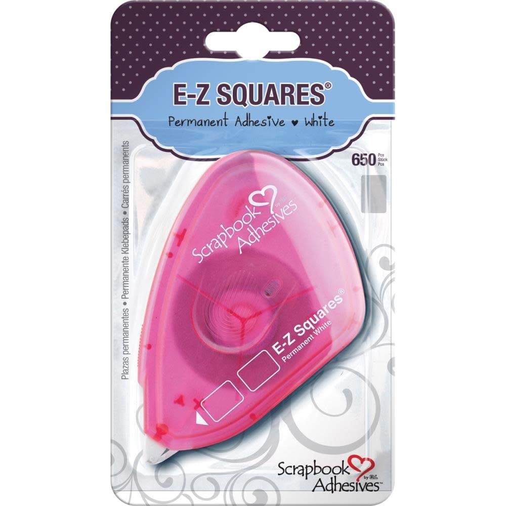 E-Z White Squares - Small Pink