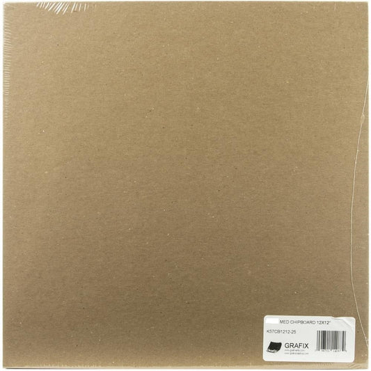 12x12 - Medium Weight Chipboard