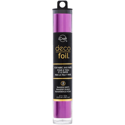 Deco Foil 6"X12" - Magenta