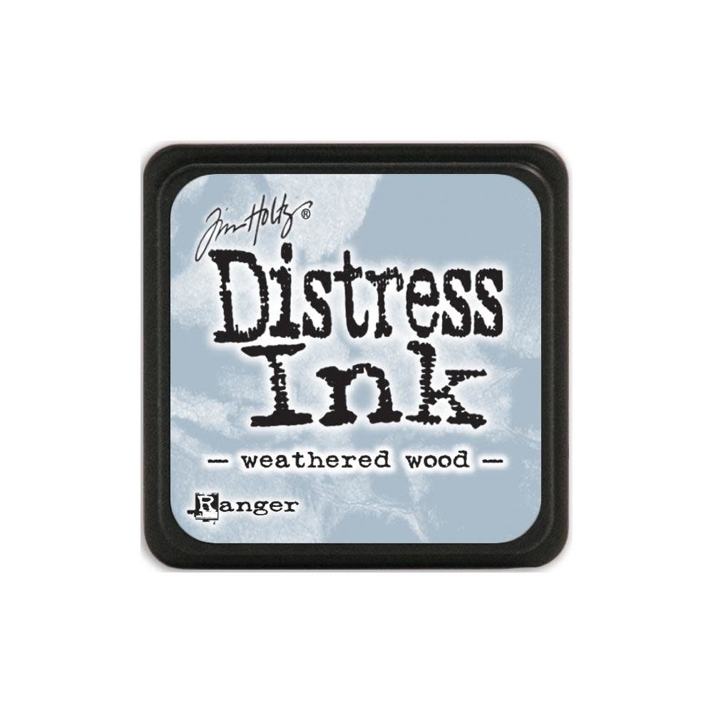 Distress "Mini" Ink Pad - Weathered Wood