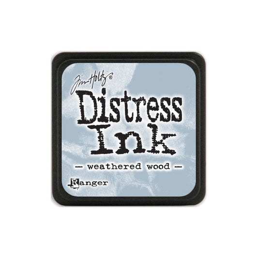 Distress "Mini" Ink Pad - Weathered Wood