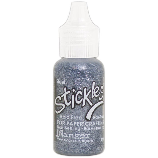 Stickles Glitter Glue - Steel