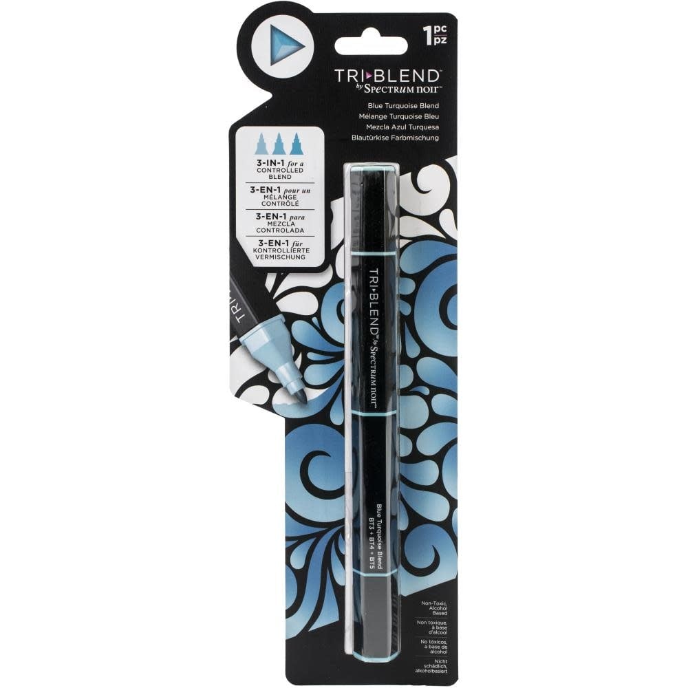 Triblend Marker -  Blue Turquoise Blend
