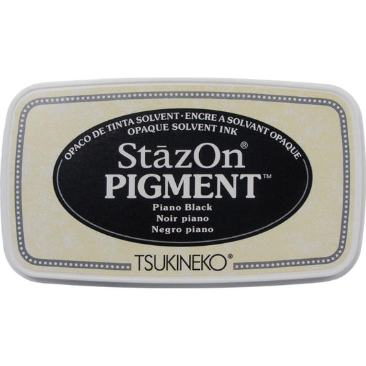 Stazon Pigment Ink Pad -  Piano Black